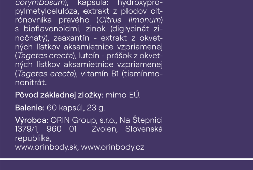 ORIN Pro oči