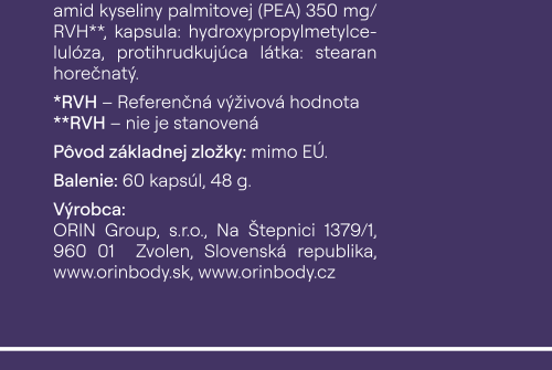 ORIN Spánek