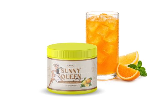 Sunny Queen Collagen, citrusové plody + máta