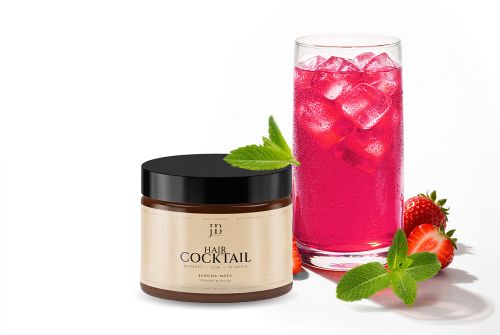 Koupání HAIR Cocktail – jahoda & máta