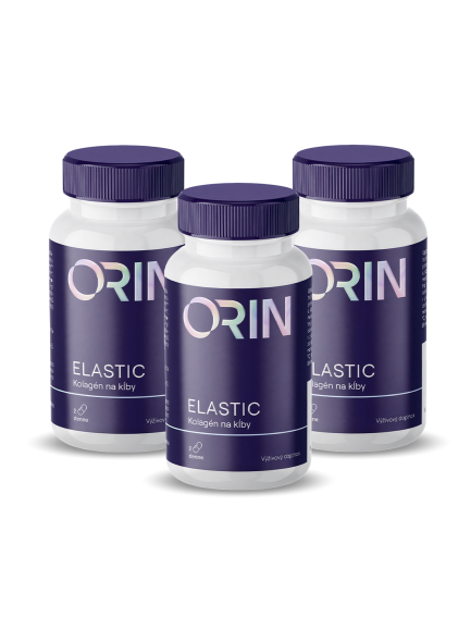 3x ORIN ELASTIC kolagen na klouby, tobolky