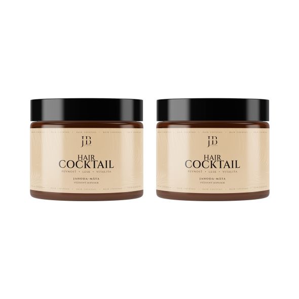 Koupání HAIR Cocktail – jahoda & máta