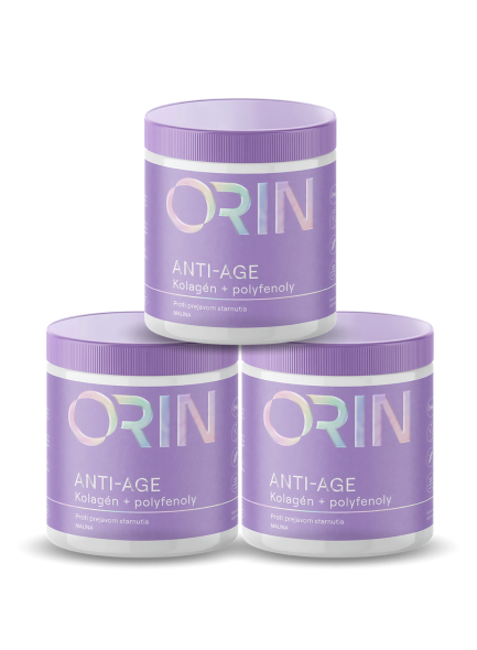 3x ORIN ANTI-AGE kolagen s polyfenoly