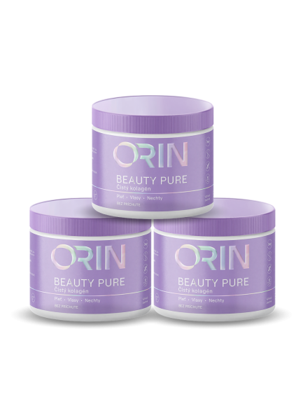 3x ORIN BEAUTY PURE neochucený kolagen